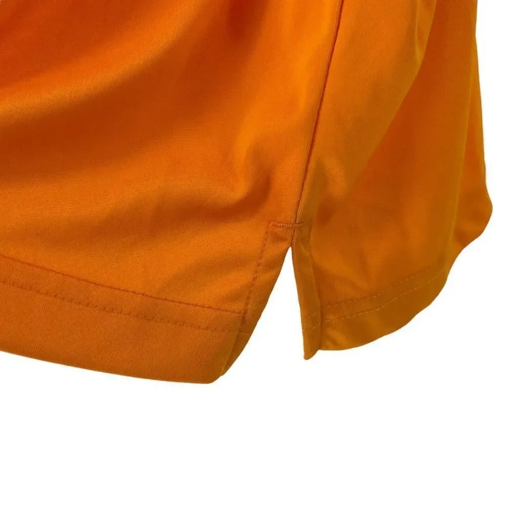 Tennessee Volunteers Polo Mens Size 2XL Orange Athletic Quick Dry Russel Power T